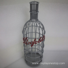 Promotion Wine Bottle Mesh display